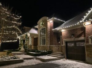 Professional Christmas light install in Stouffville