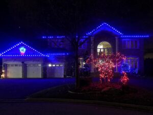 Stouffville holiday and Christmas lighting installations